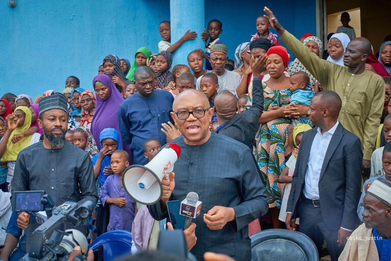 ‘Use a helicopter’ – Peter Obi tackles Tinubu over failed visit to Benue massacre site