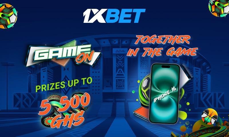 ‎Weekly cashback up to 20%, iPhone 16 giveaway, and up to 5500 GHS in cash prizes: 1xBet launches a big promo!